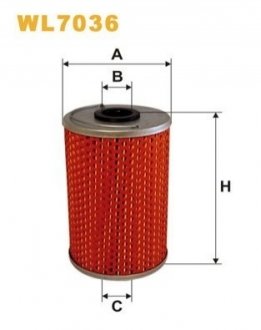 Фільтр оливи WIX FILTERS WL7036 (фото 1)