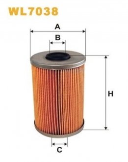 Фільтр оливи WIX FILTERS WL7038 (фото 1)