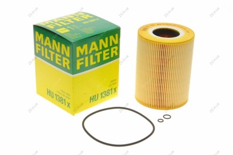 Фільтр оливи MANN-FILTER HU 1381X