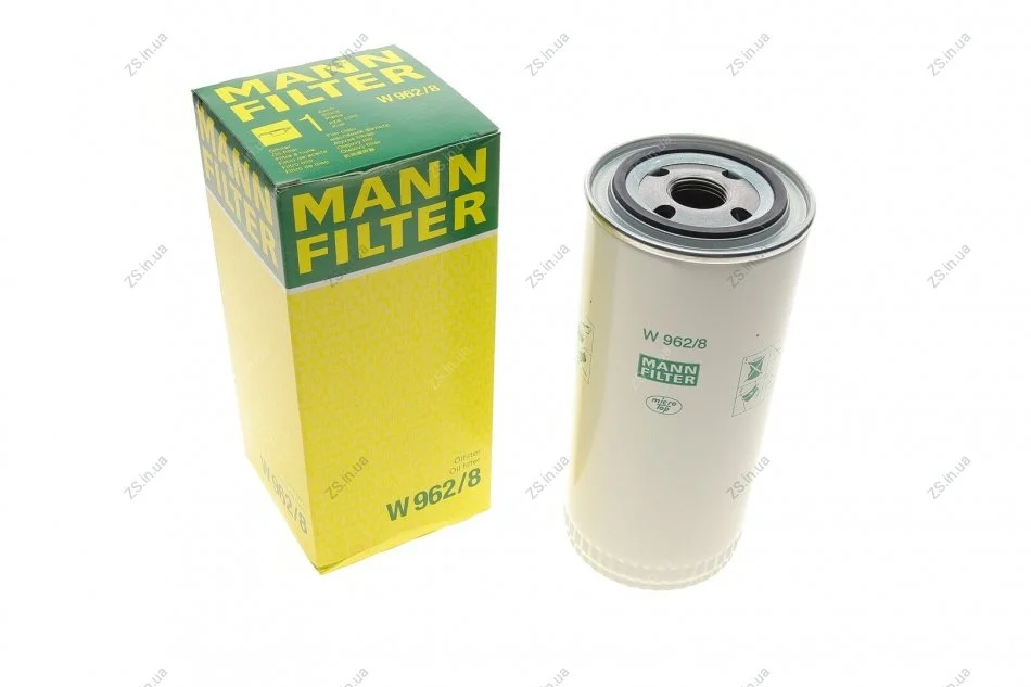 Фильтр масла MANN-FILTER W 962/8 (фото 1)