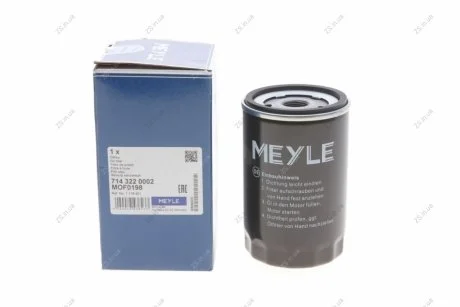 Фільтр олії MEYLE 714 322 0002