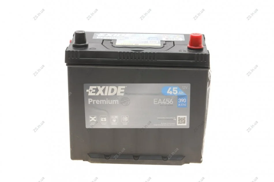 Акумулятор EXIDE EA456 (фото 1)