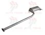 Резонатор Ford Focus 1.6 TDCi, 1.8 TDCi 04-, Mazda 3 1.6 CiTD 03-05, Volvo S40 1.6 TD Turbo - 16V Diesel, V50 1.6 TD Turbo - 16, алюминизированный POLMOSTROW 08.539 (фото 1)