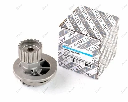 Насос водяной DAEWOO, CHEVROLET AVEO, NEXIA, NUBIRA, TACUMA, LACETTI 1.4, 1.6 16V DOHC (евросальник, усиленный подшипник) кор. уп. "помпа" ASR WP070001