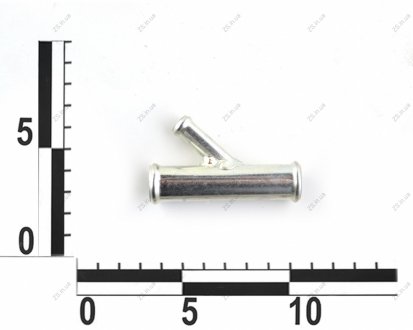 Трубка ГБЦ под кран печки ЗАЗ 1102-03, Sens один вывод (тройник малый, выход под угом 45) ASR MH370006