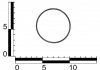 Кільце розподільника запалювання ВАЗ 2108-099 ущільнювальне велике "трамблера" ASR SU350037 (фото 2)