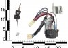Замок зажигания ВАЗ 2108-99, с/о, ЗАЗ 1102, 1103, 1105 (2 разъема), кор. уп. ASR EL350002 (фото 2)