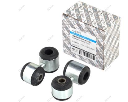 Стойка стабилизатора ВАЗ 2110-12 (к-т 2 шт.) усиленная 4т, кор. уп. "яйца" ASR SU350031