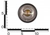 Термостат ГАЗ 2410, 3102, 3110, УАЗ 3151, 82 ° С, з дренажним клапаном ASR TR360003 (фото 2)