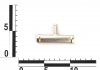 Переходник отопителя тройник (18x 8х18 мм) трубка металлическая ASR MH350024 (фото 2)