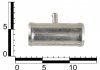 Перехідник опалювача трійник (40x10х40 мм) трубка металева ASR MH350102 (фото 2)