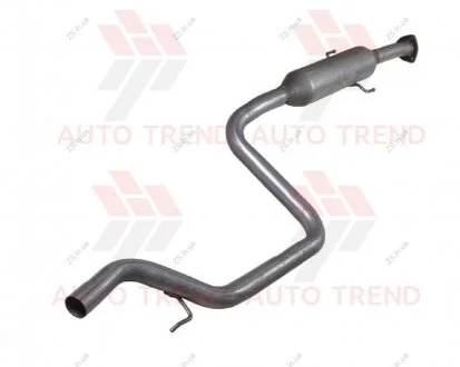 Резонатор Honda Accord 2.2 CTDi Turbo Diesel, алюминизированный POLMOSTROW 09.35
