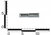 Перехідник опалювача прямий (14x16 мм) трубка металева ASR MH350045 (фото 2)