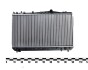Радіатор CHEVROLET LACETTI 1.6/1.8 МТ/LDA основний кор. уп. ASR RA070005 (фото 2)