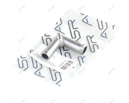 Перехідник опалювача кутник (12х12 мм) трубка металева ASR MH350058