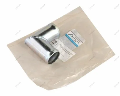 Перехідник опалювача кутник (30х30 мм) трубка металева ASR MH350064