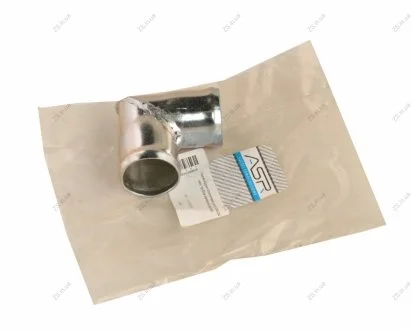 Перехідник опалювача кутник (34х34 мм) трубка металева ASR MH350066