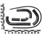 Патрубок радіатора DAEWOO SENS (к-т 6 шт.) п/э уп. ASR RH07006Kit (фото 2)