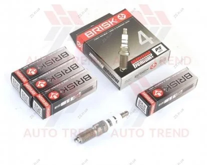 Свічка запалювання Iridium Premium+, (к-т 4 шт.) Brisk P5