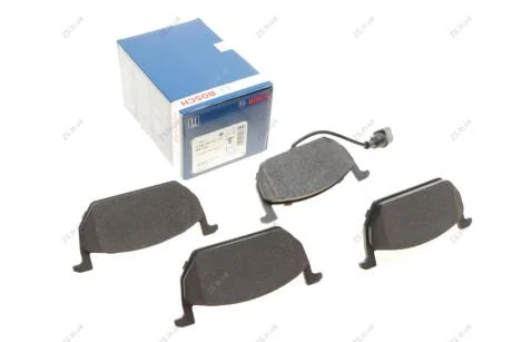 Комплект тормозных колодок из 4 шт. дисков Bosch 0986494721