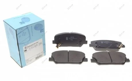 Комплект тормозных колодок из 4 шт. дисков Blue Print ADG042140
