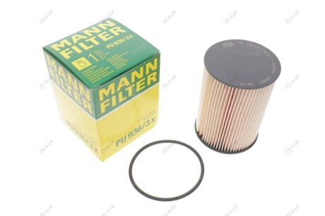 Фильтр топливный VAG 1.6, 1.9, 2.0 TDI 04- (выр-во MANN) MANN-FILTER PU936/3x