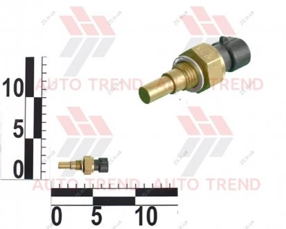 Датчик температуры охлаждающей жидкости Daewoo Lanos1.5, 1.6 16V, Matiz 0.8, Nubira; Chevrolet Aveo1.5, Lacetti, TACUMA кор. уп. OEM 96182634-OEM (фото 1)