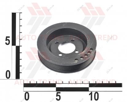 Шків вала колінчастого Daewoo Nubira; Chevrolet Lacetti, Tacuma, Leganza OEM 96419497-OEM