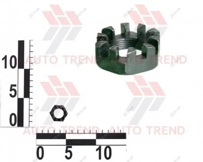 Гайка подшипника задней ступицы Daewoo Lanos, Nexia п/э уп. OEM 94515177-OEM