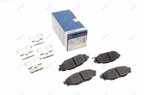 Комплект тормозных колодок. Bosch 0986494444