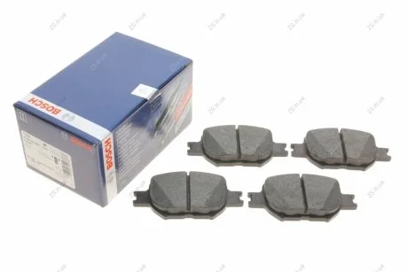 Комплект тормозных колодок из 4 шт. дисков Bosch 0986424808