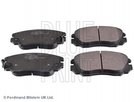Комплект гальмівних колодок з 4 шт. дисків Blue Print ADW194201