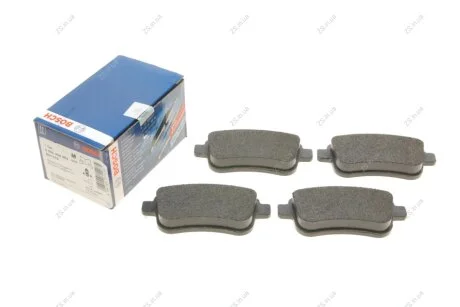 Комплект гальмівних колодок з 4 шт. дисків Bosch 0986494452