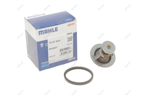 Термостат CITROEN; HYUNDAI; PEUGEOT; SUZUKI; TOYOTA; ВАЗ (вир-во Mahle) Knecht/Mahle TX 67 83 D