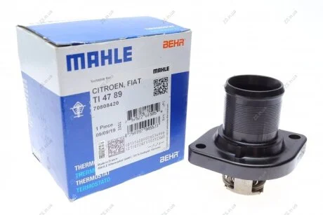 Термостат CITROEN; FIAT; LANCIA; PEUGEOT (вір-во Mahle) Knecht/Mahle TI 47 89