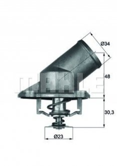 Термостат OPEL ASTRA/ CORSA (вир-во Mahle) Knecht/Mahle TI 224 92