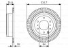 Диск гальмівний Bosch 0986479T90 (фото 1)