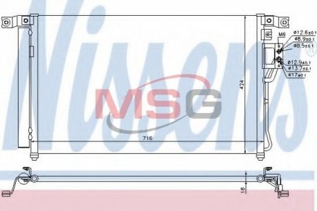 Радіатор Nissens 940278