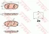 Комплект гальмівних колодок для дискових гальм. TRW GDB3638 (фото 1)