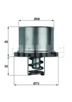 Термостат Knecht/Mahle THD 1 65