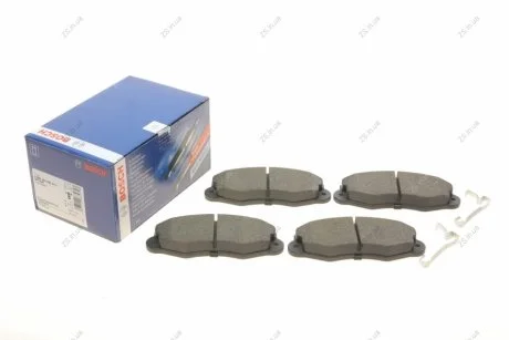Комплект тормозных колодок из 4 шт. дисков Bosch 0986494292