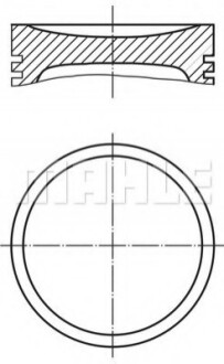 Поршень Knecht/Mahle 0401100