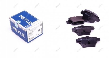 Комплект гальмівних колодок з 4 шт. дисків MEYLE 025 241 5017
