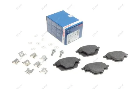 Комплект тормозных колодок из 4 шт. дисков Bosch 0986494805