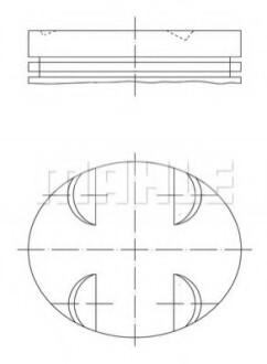 Поршень Knecht/Mahle 005 24 01