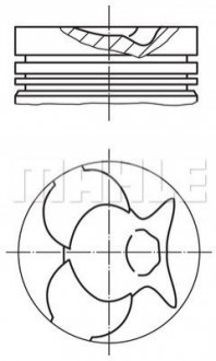 Поршень Knecht/Mahle 001 33 01 (фото 1)