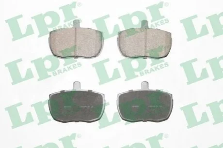 Комплект тормозных колодок из 4 шт. дисков LPR 05P140