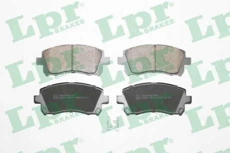 Комплект тормозных колодок из 4 шт. дисков LPR 05P713