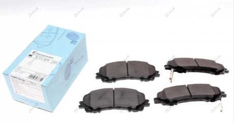 Комплект тормозных колодок из 4 шт. дисков Blue Print ADN142178