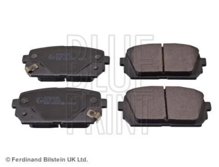 Комплект тормозных колодок из 4 шт. дисков Blue Print ADG04283